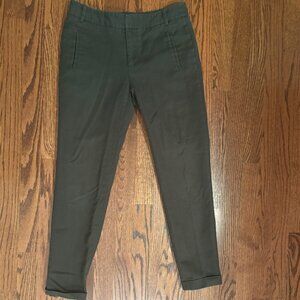 Dark Green Pants